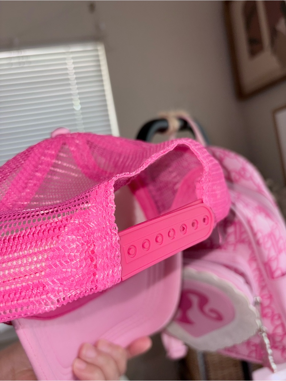 Barbie Pink Backpack with Matching Pink 'California Dreamin' Cap BUNDLE - Picture 9 of 12